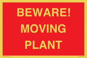 BEWARE! MOVING PLANT